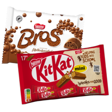 KitKat, Smarties of Bros mini's